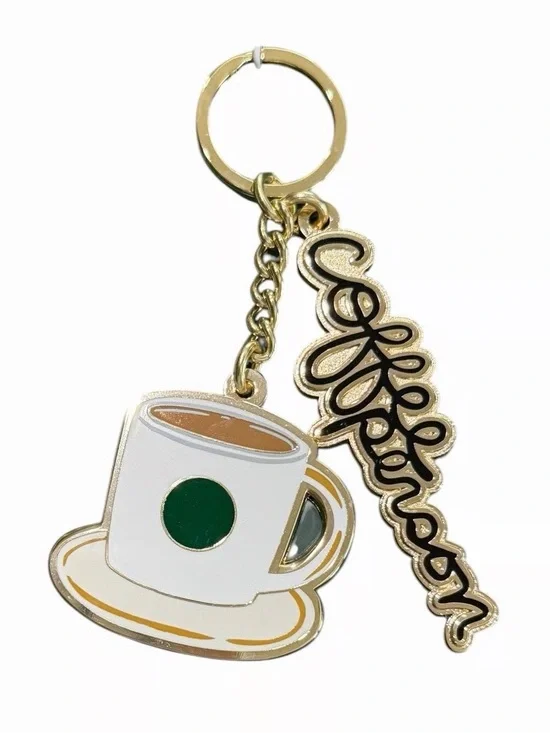 Starbucks Coffee Person Cup Keychain