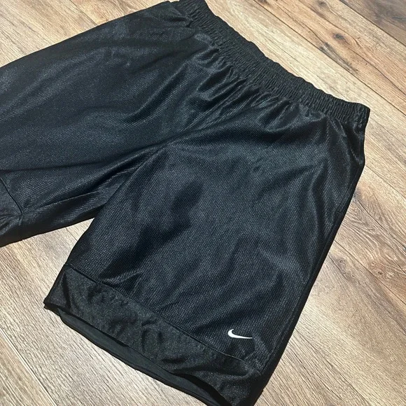 Nike Black Mesh Basketball Shorts Mens XXL