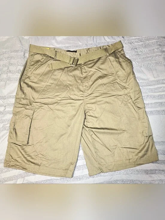 Blac Lacquer Khaki Cargo Shorts - Size 50
