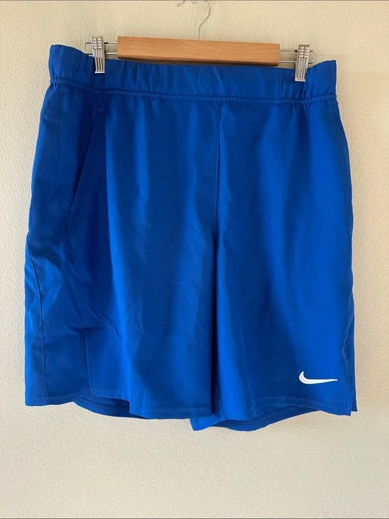 Nike Dri-Fit royal blue shorts