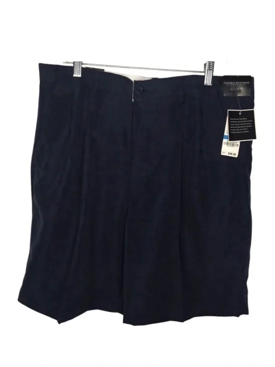 Alfani Walkshort Navy Flexible Waistband