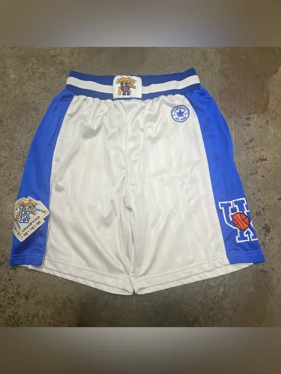 Vintage Converse University Of Kentucky Shorts Men’s Extra Small White Sports