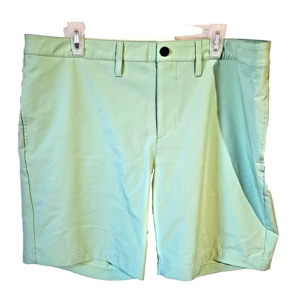 Zella Men's Golf Shorts Size 40 Green Performance Stretch Athletic Casual