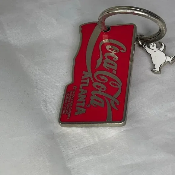 Vintage Atlanta Coca-Cola key chain.