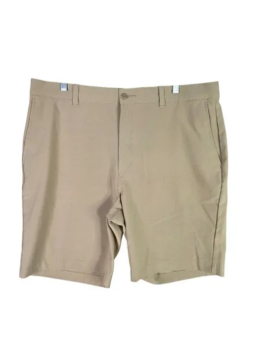 Mens Ben Hogan Tan Chino Golf Shorts 10
