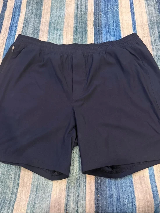 Men's Athletic Shorts — Navy Quick-Dry Performance