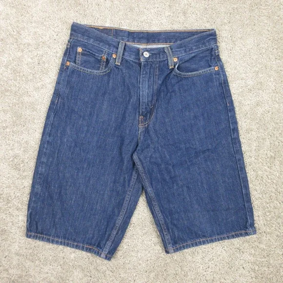 Levis Shorts Mens 29 Blue 469 Loose Relaxed Baggy Comfort 11