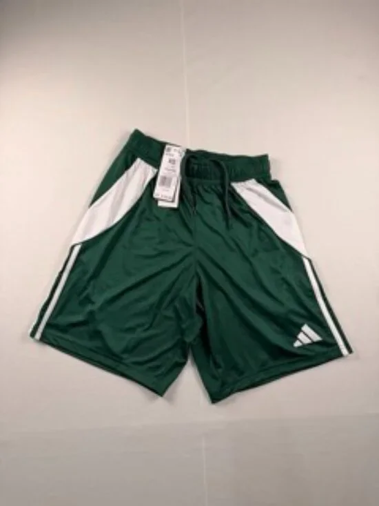 Adidas Tiro 24 Shorts XS Green White Soccer Athletic Training Shorts