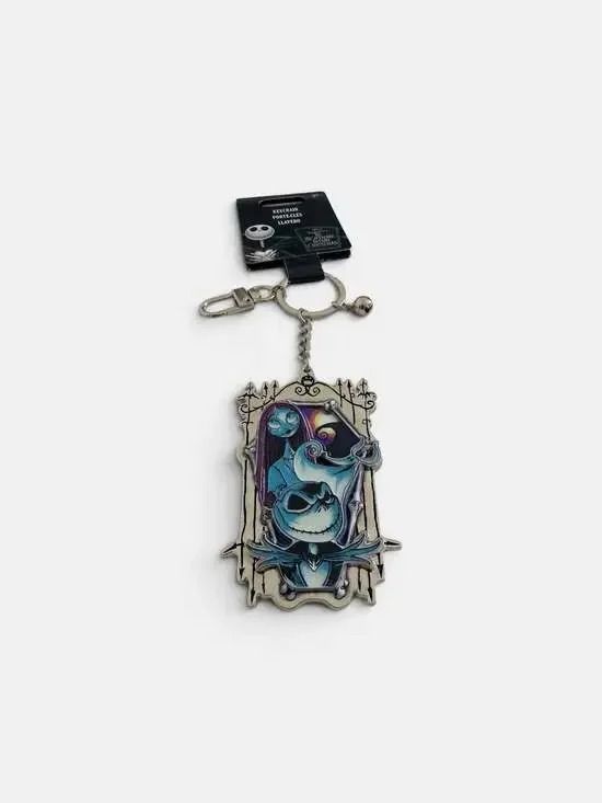 Disney The Nightmare Before Christmas Jack and Sally Keychain