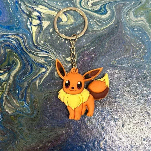 Pokémon Eevee 3D Key Chain new