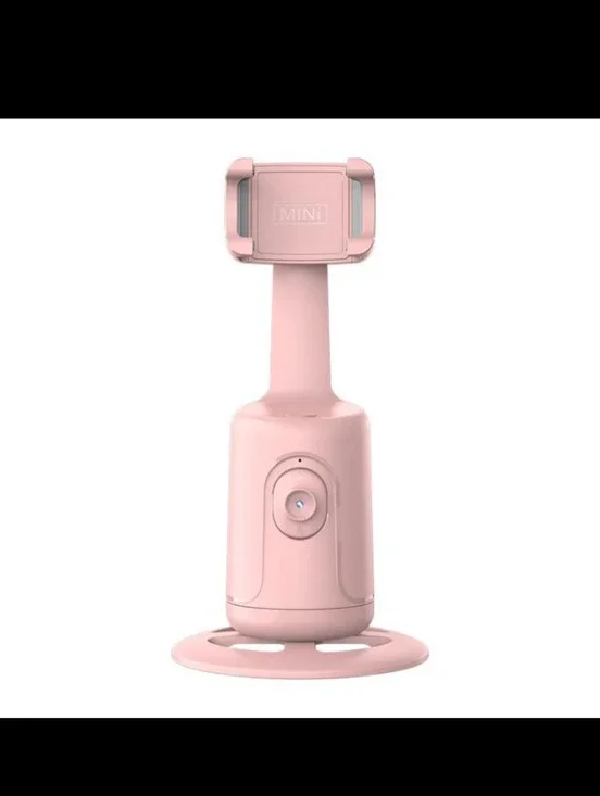New Pink Pro AI Auto Face-Tracking, Smart Selfie Tripod Gimbal Steaming Device.