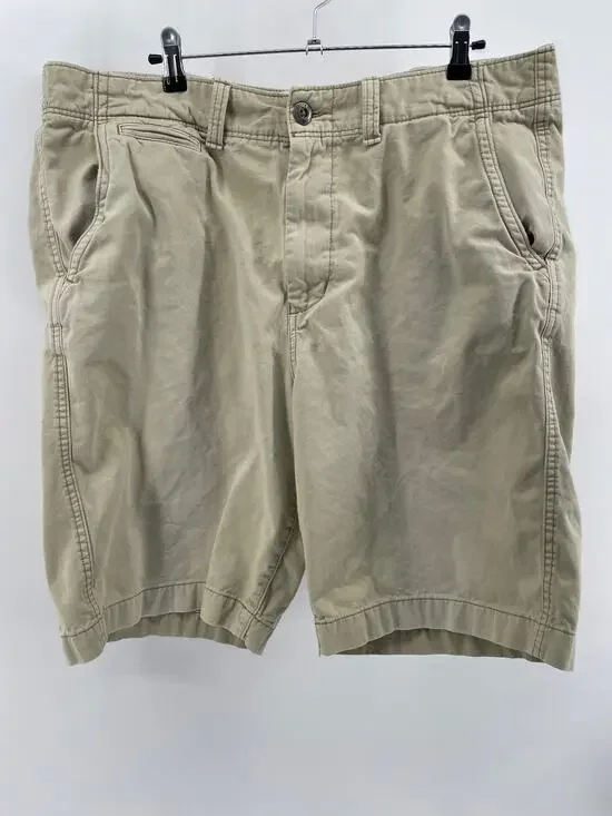 American Eagle Longboard Chino Shorts Men’s 38 Khaki Tan