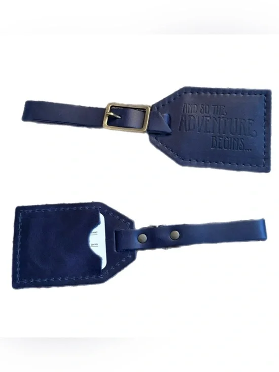 Portland Leather Luggage Tag