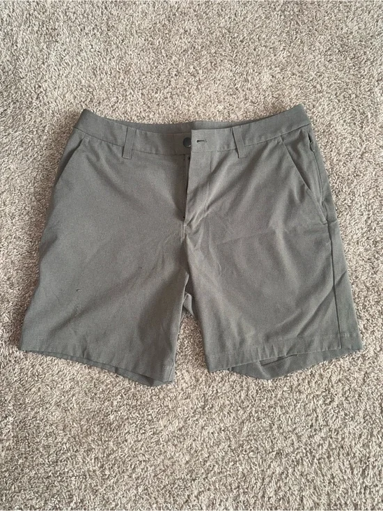 Lululemon ABC classic fit short 7” WovenAir in rover grey