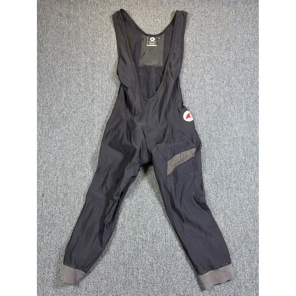 Pactimo Mens Cycling Bib Knickers Black 3/4 Padded Bike Tights Medium