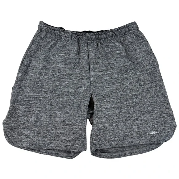 Chubbies Ultimate Training Shorts Heather Grey Athletic Gym Men's XL 7