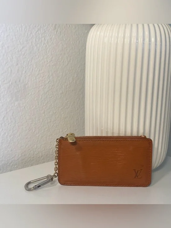 Final Price~ Vintage Louis Vuitton Key Clés Epi Leather In Kenyan Fawn