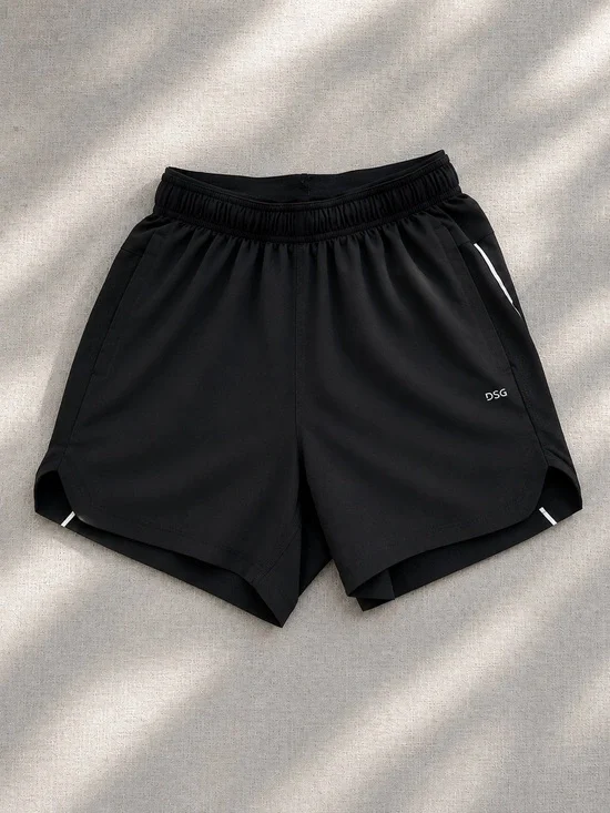 DSG Women’s Black Running Shorts Small Lined Athletic Workout Gym Active