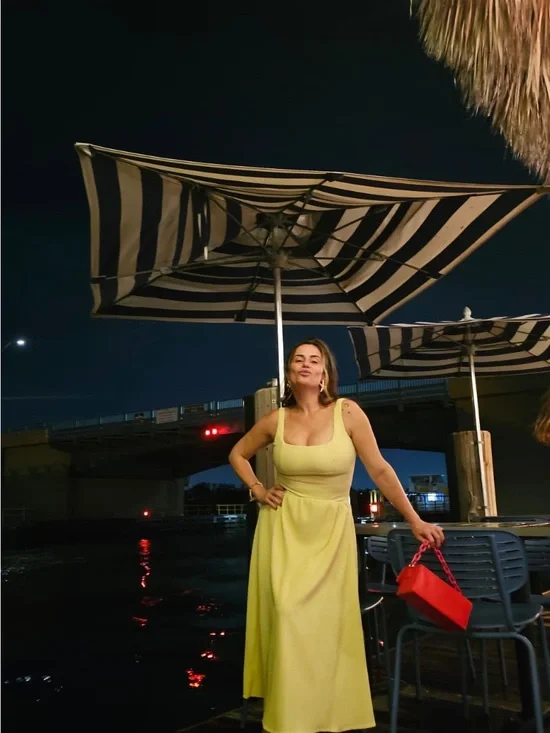 Yellow Tank Maxi Dress