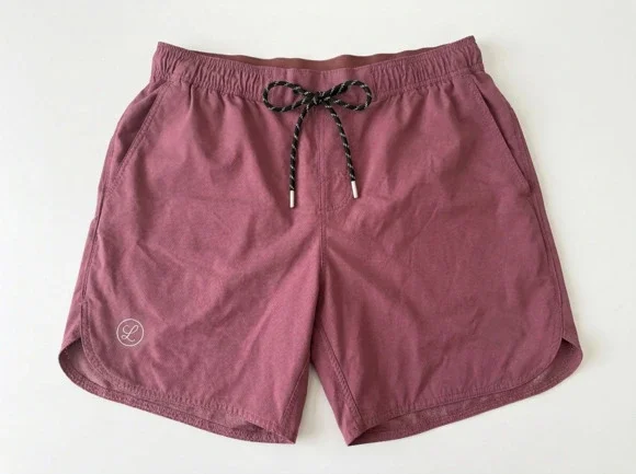 Legends Luka Athletic Shorts Men’s Large Pink 7.5” Inseam Zip Pocket