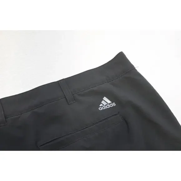 Adidas Golf Shorts ClimaCool‎ Black Performance Athletic 10.5