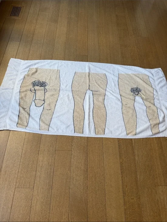 Vintage Bath Towel Hilarious😂😂😂😂😂