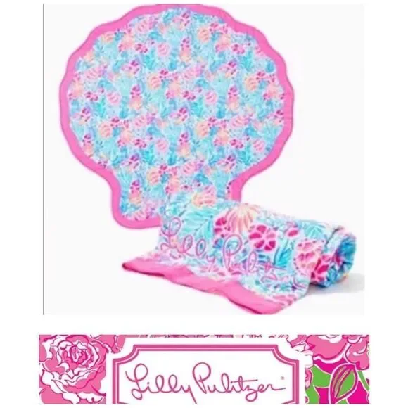 Lilly Pulitzer Shell‎ Beach Towel  Large 60