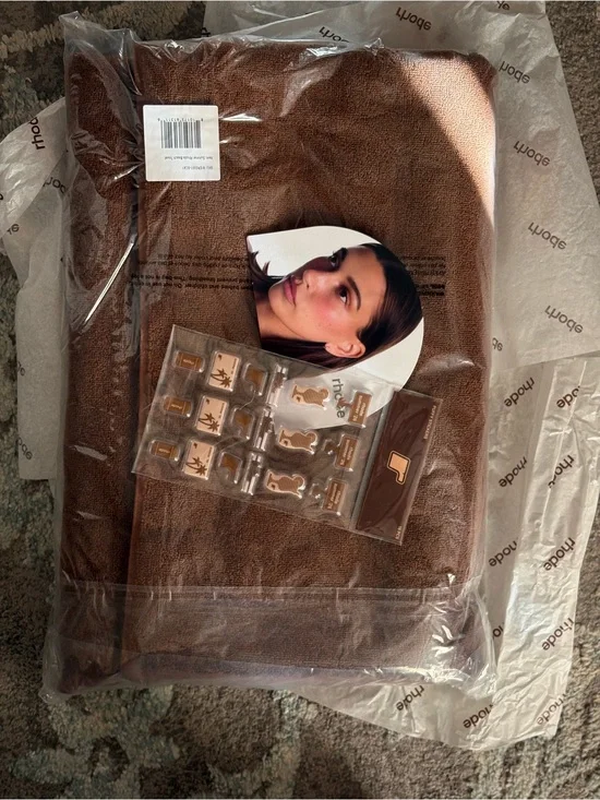 Brown towel Blanket RHODE