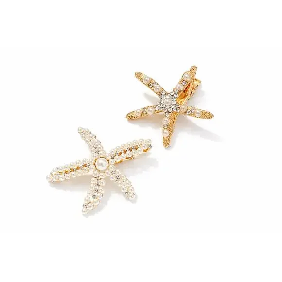 Seaside Starlet Hair Clips