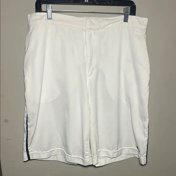 Nike Y2K White Men's Shorts with gray line
