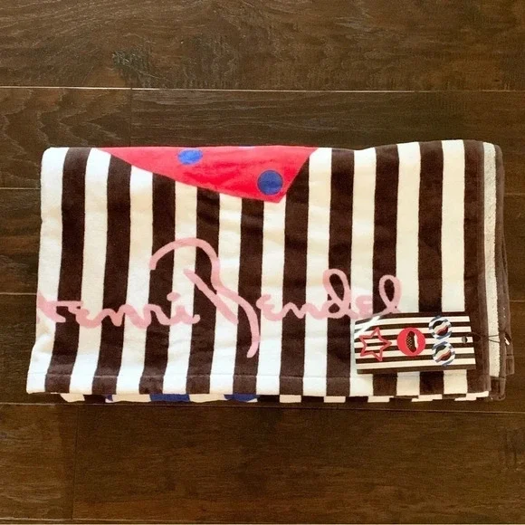 Henri Bendel x Craig and Karl Beach Towel NWT