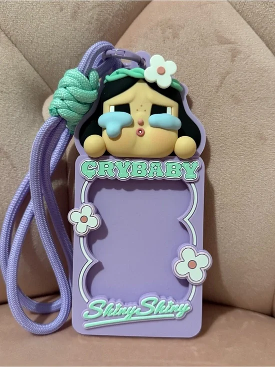 POP MART CRYBABY SHINY SHINY SERIES-CARD HOLDER CONFIRMED BLIND BOX