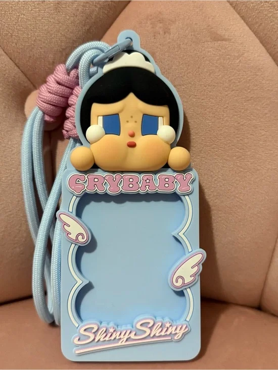 POP MART CRYBABY SHINY SHINY SERIES-CARD HOLDER CONFIRMED BLIND BOX