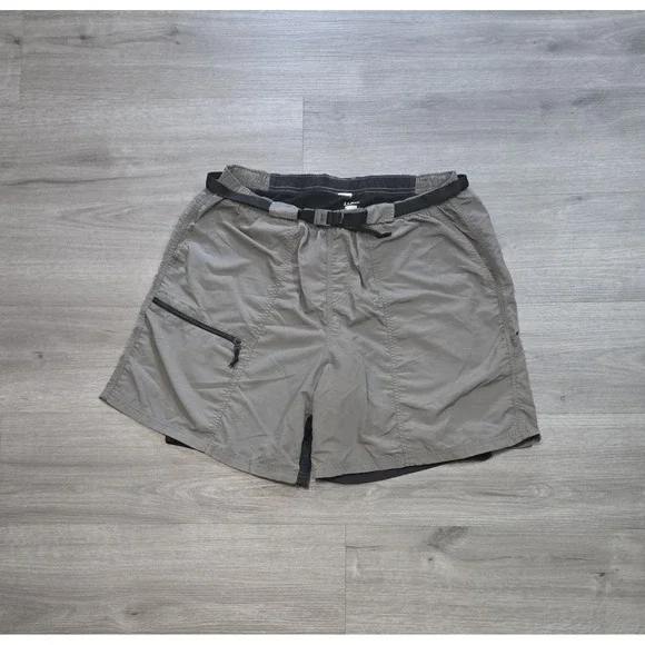 L.L. Bean 100% Nylon Pull-On Bike Shorts Built-In Liner 6
