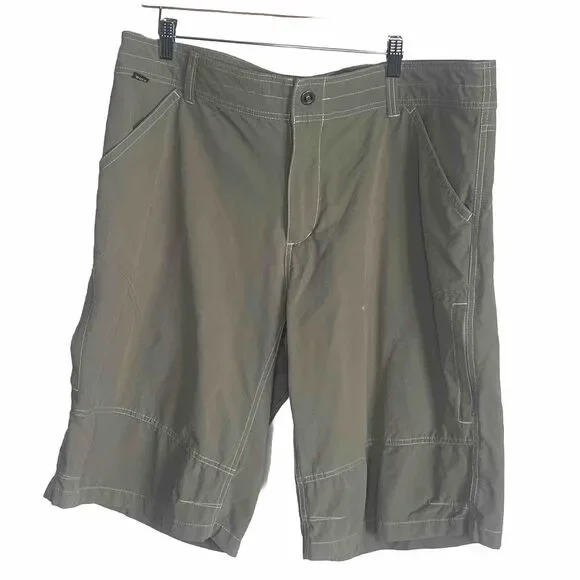 Kuhl‎ Men's Green Hiking & Climbing Activewear Nylon Shorts Size 40