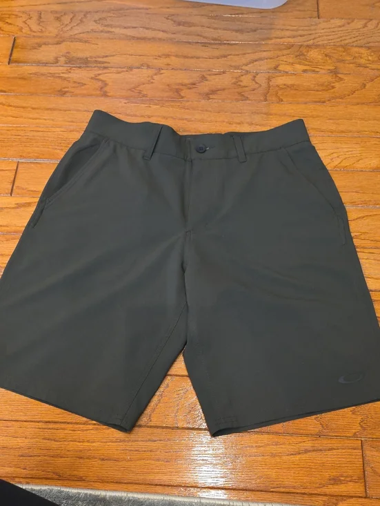 Oakley Men's Olive Black Performance Shorts
