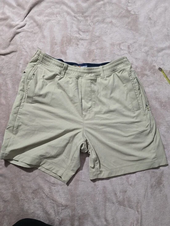 Birddogs Tan Khaki Shorts - No Liner - Size Large