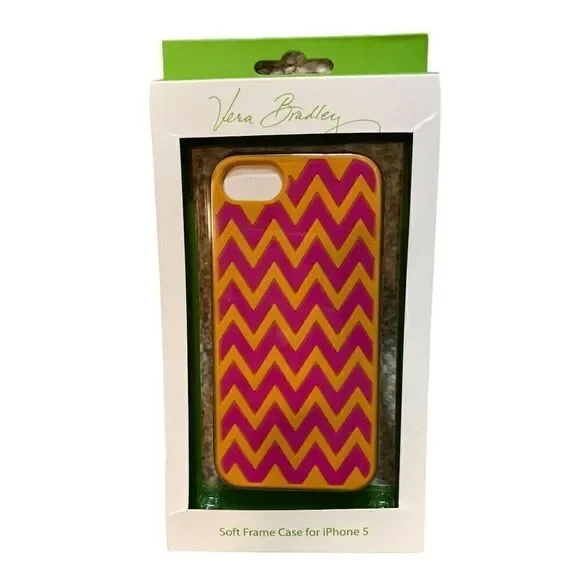 Vera Bradley ZIGGY ZAGS Soft Frame Case iPhone 5