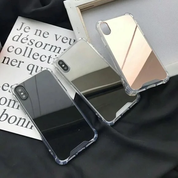 New iPhone XR Mirror Case Silicone Bumper