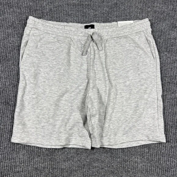H&M Shorts Mens XL Heather Gray Regular Fit Mid Length Sweat