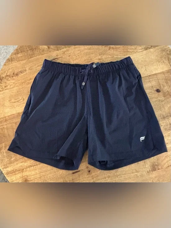 Fabletics The One Short Men's Navy Athletic Shorts 5”