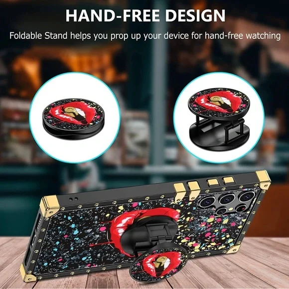 JakPak Phone case with strap &‎ stabd for Galaxy A32 5G