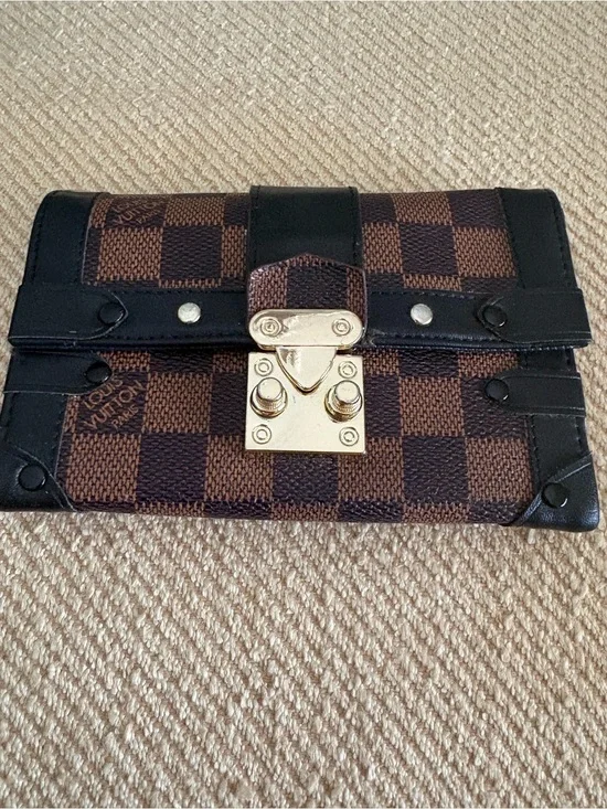 Brown & Black Phone Case Wallet