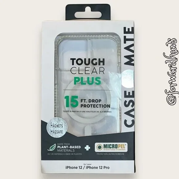 Case Mate Tough | iPhone 12 iPhone 12 Pro Case | Built In Magnets