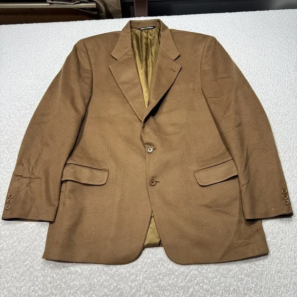 Loro Piana Metropolitan View Blazer Men 44 Brown 100% Cashmere Sport Coat Jacket