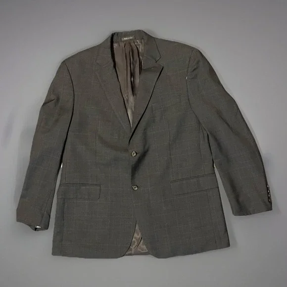 Lauren Ralph Lauren Men's Grey Blazer Sports Coat‎ Business  42 Regular