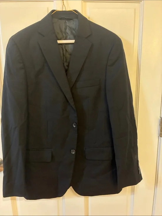 Marc Anthony Black Two-Button Sport Coat