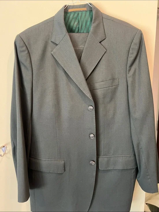 Custom-made men’s suit.