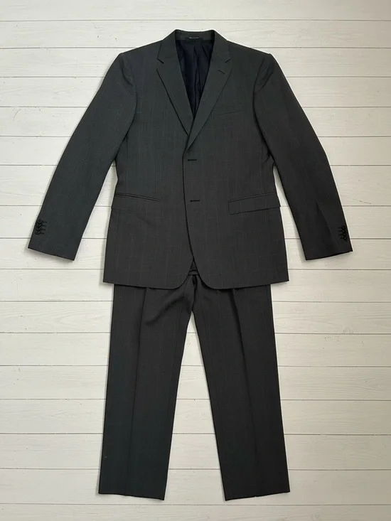 Zzegna Drop 7 Wool Plaid Suit