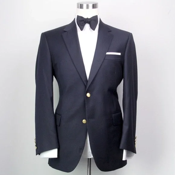 JOS A‎ BANK Mens Blazer Sport Coat Jacket 41R Wool 2-Bttn E101498